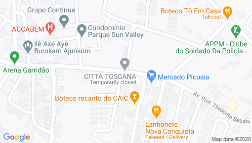 Mapa para ACCABEM