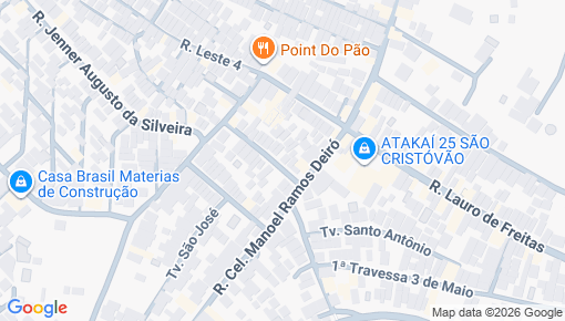 Mapa para Creche Escola Mãe Nildete