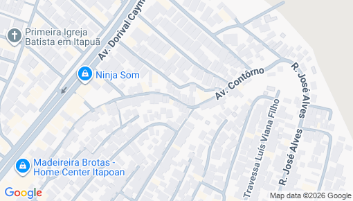 Mapa para Projeto Social Pérolas